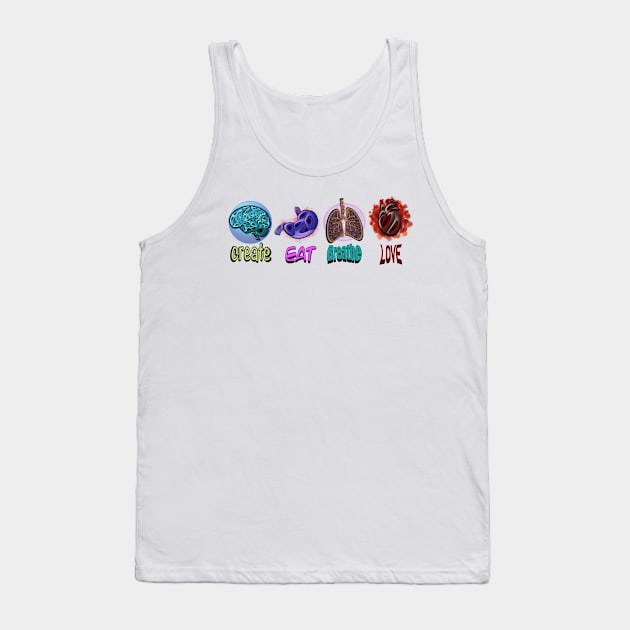 Live Tank Top by Zenferren